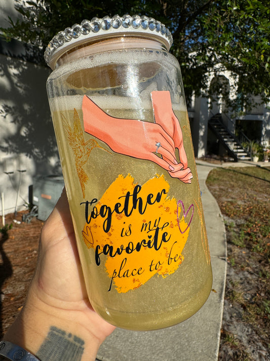 She Said Yes Snow Globe