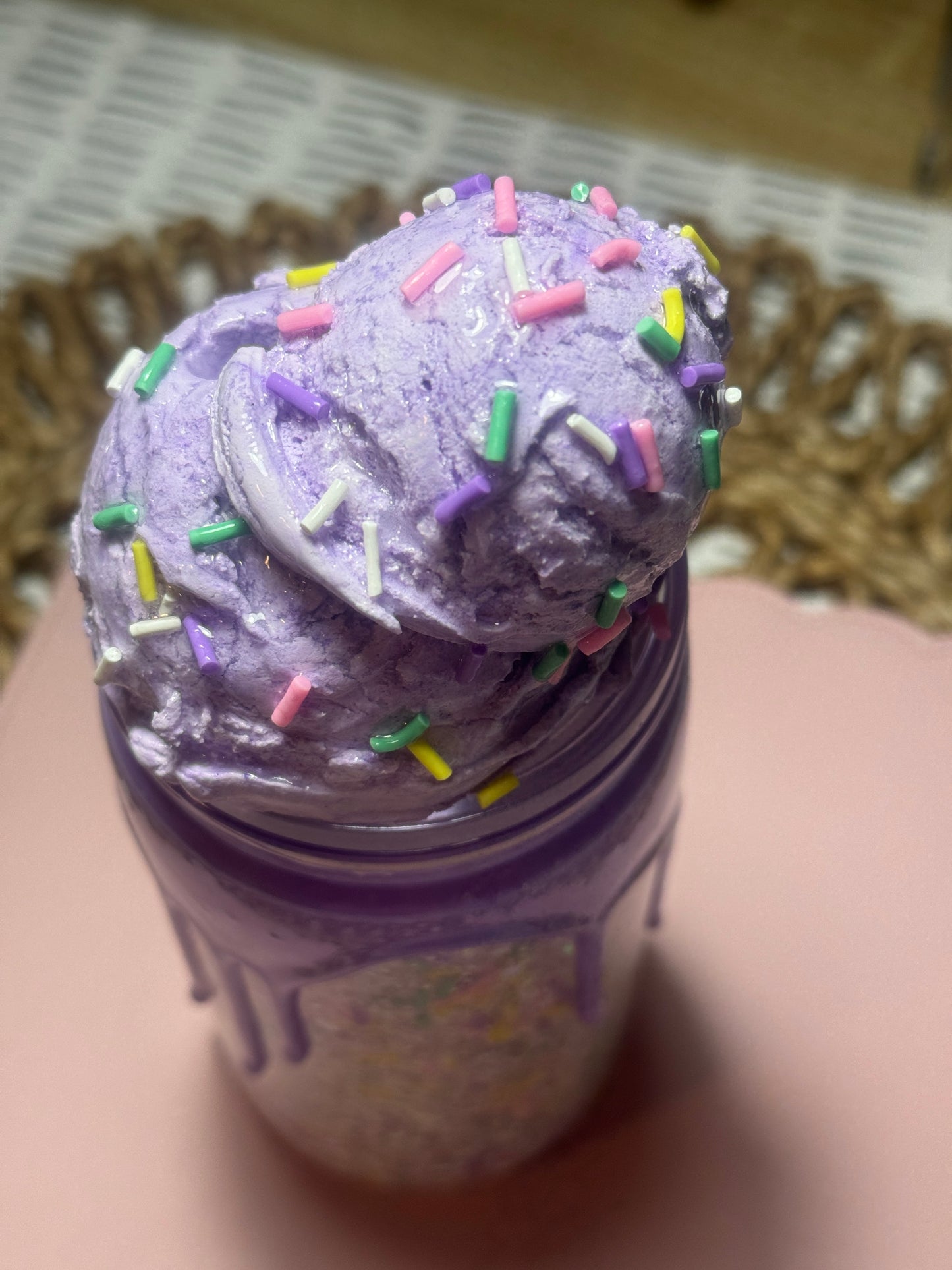 Ice Cream Topper Snow Globe