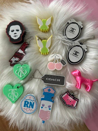 Straw Toppers & Keychains