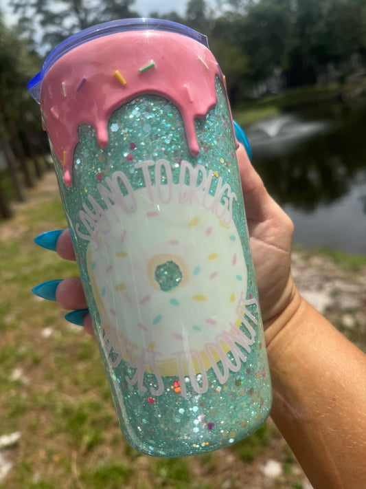 No To Drugs Yes To Donuts Tumbler