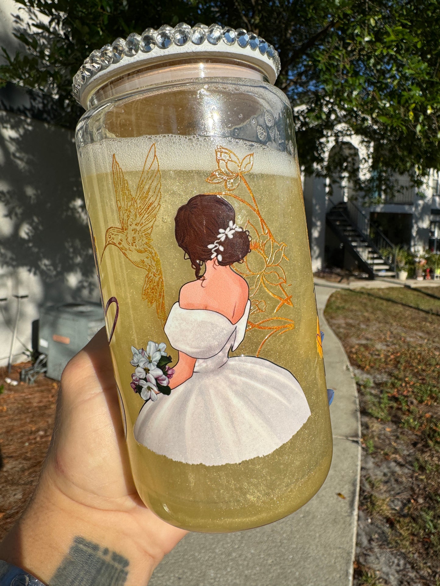 She Said Yes Snow Globe