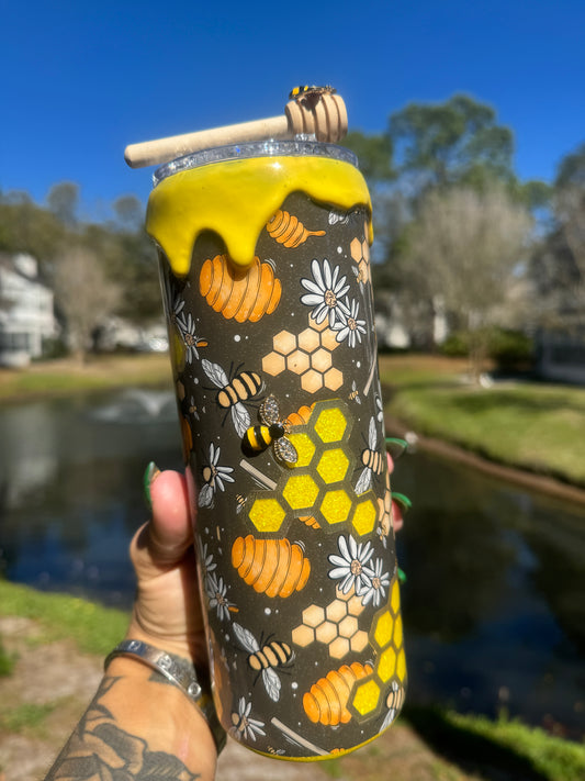 Honeycomb Tumbler w/ Iced Topper