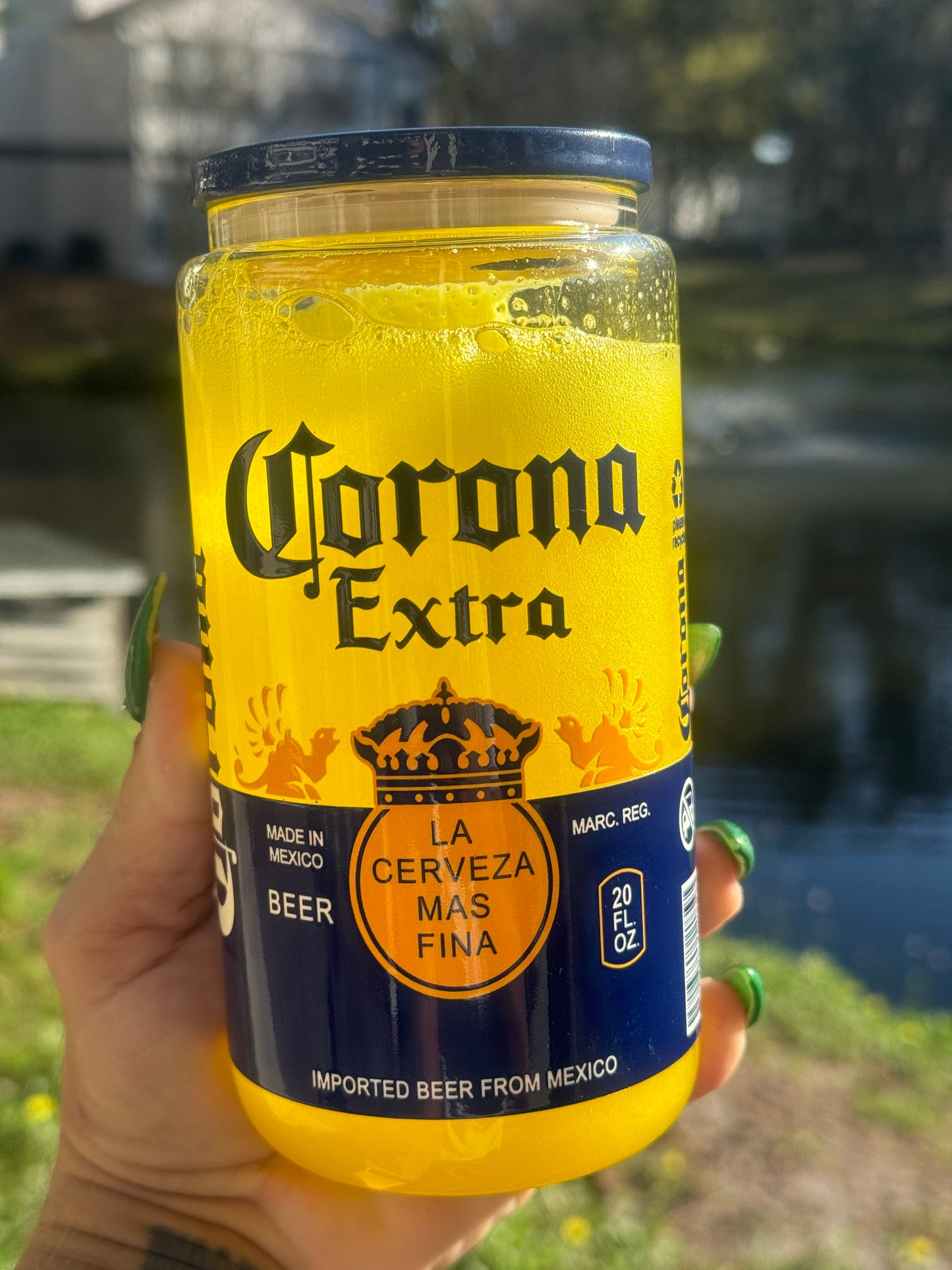 Corona Snow Globe
