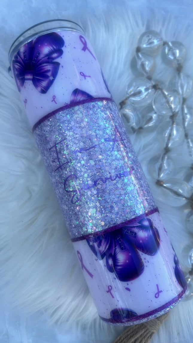 DV Warrior - I'm A Survivor Tumbler