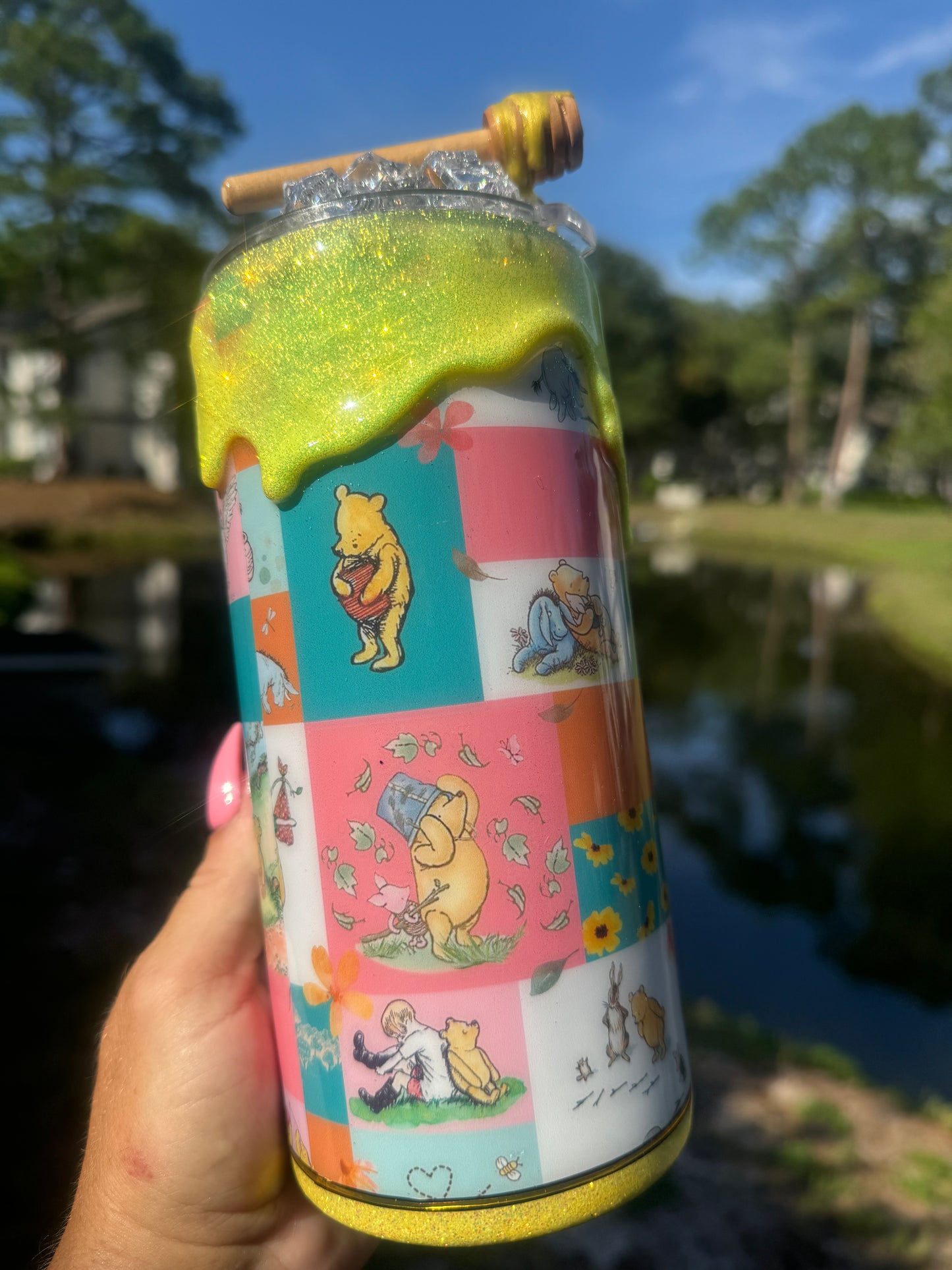 Honey Bear with Dipper