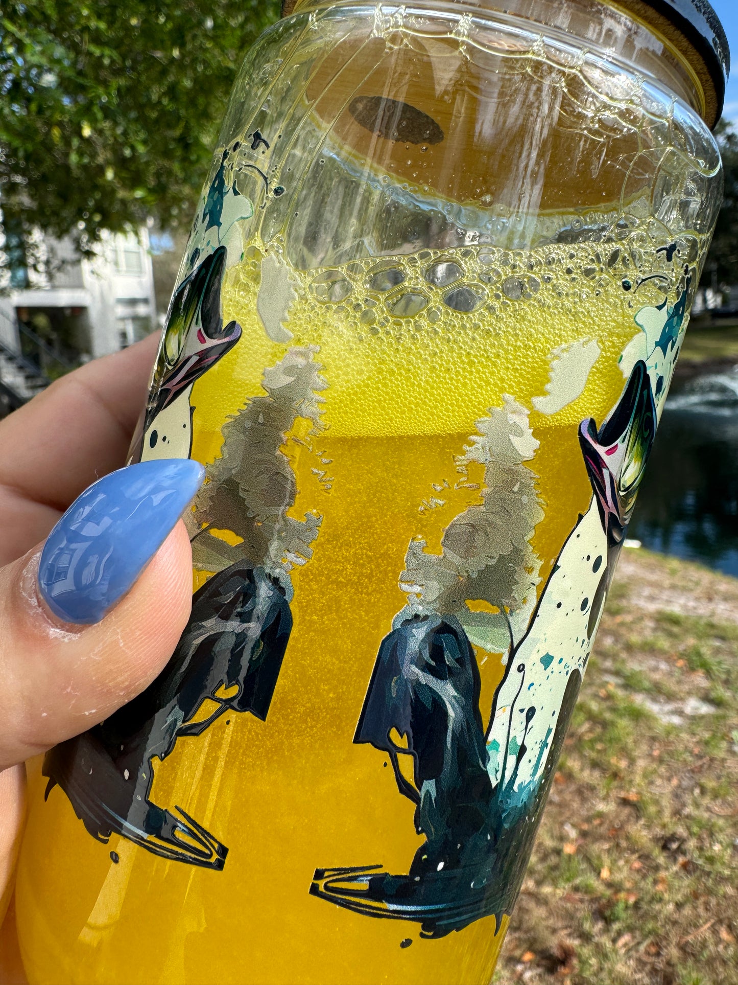 Born To Fish Snow Globe