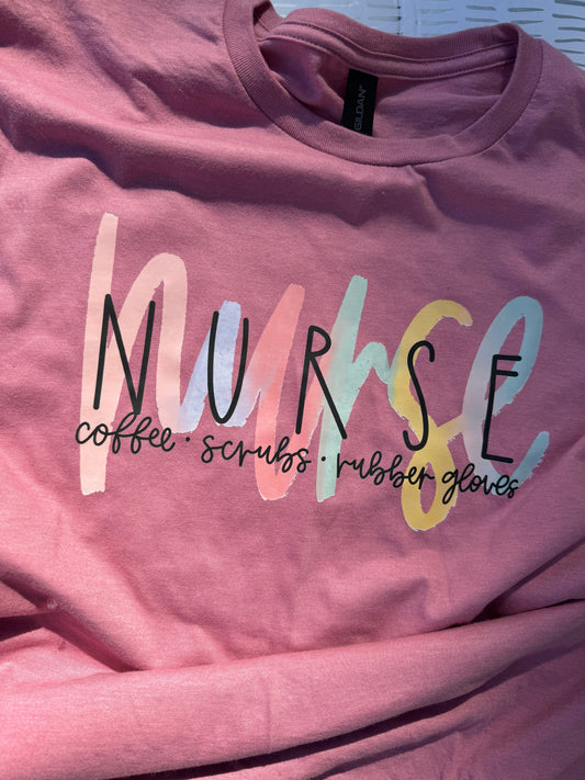 Coffee Scrubs Rubber Gloves T-Shirt