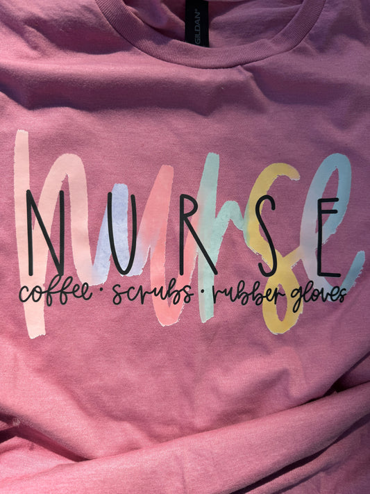 Coffee Scrubs Rubber Gloves T-Shirt