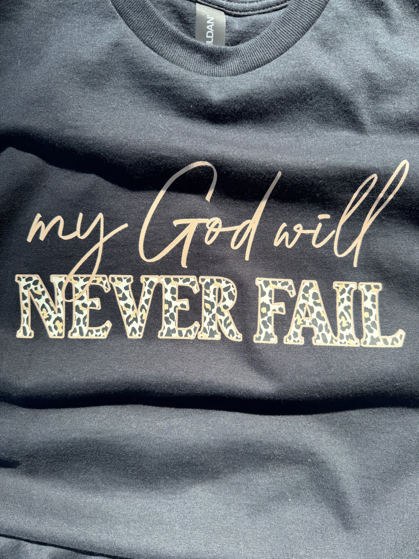 My God Will Never Fail