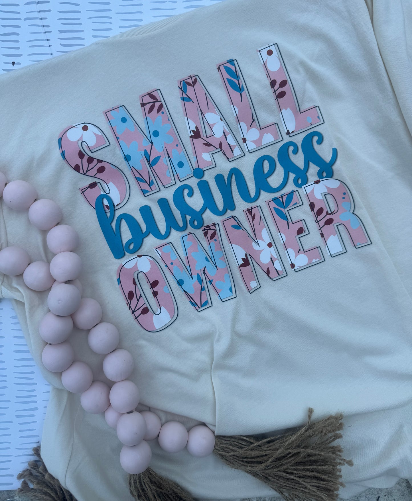 Floral Small Business T-Shirt