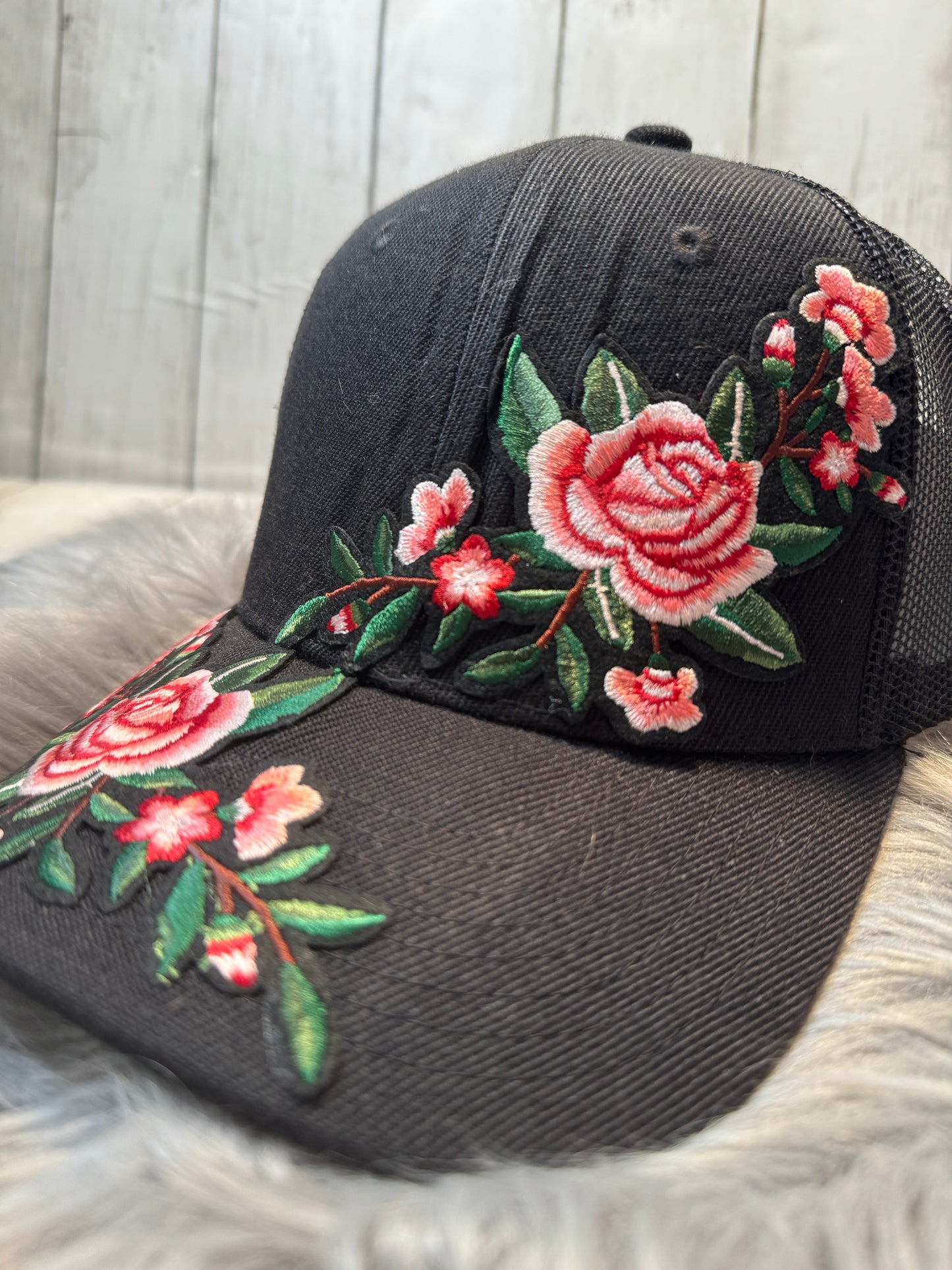 Roses Trucker Hat