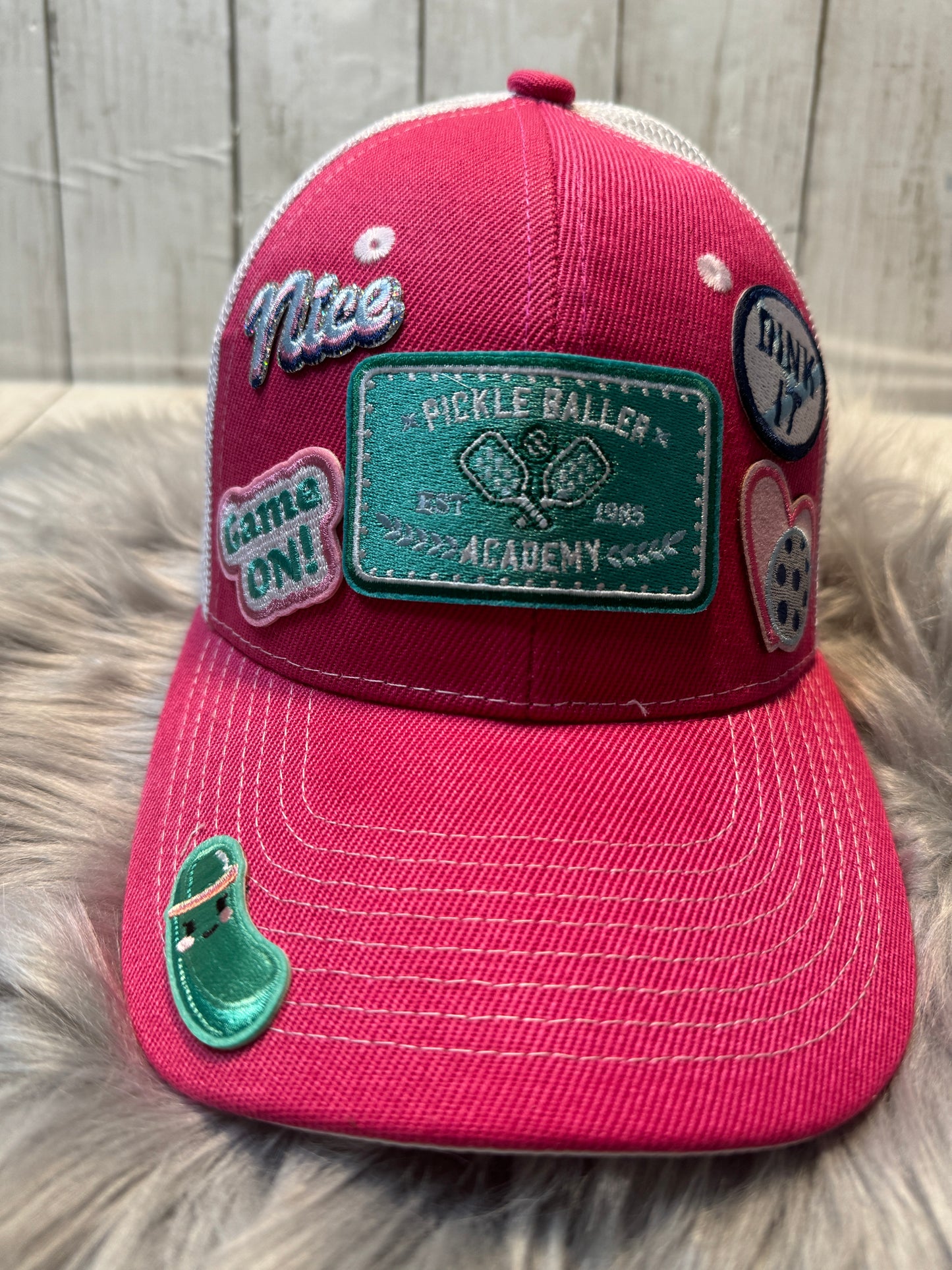 Pickle Ball Trucker Hat