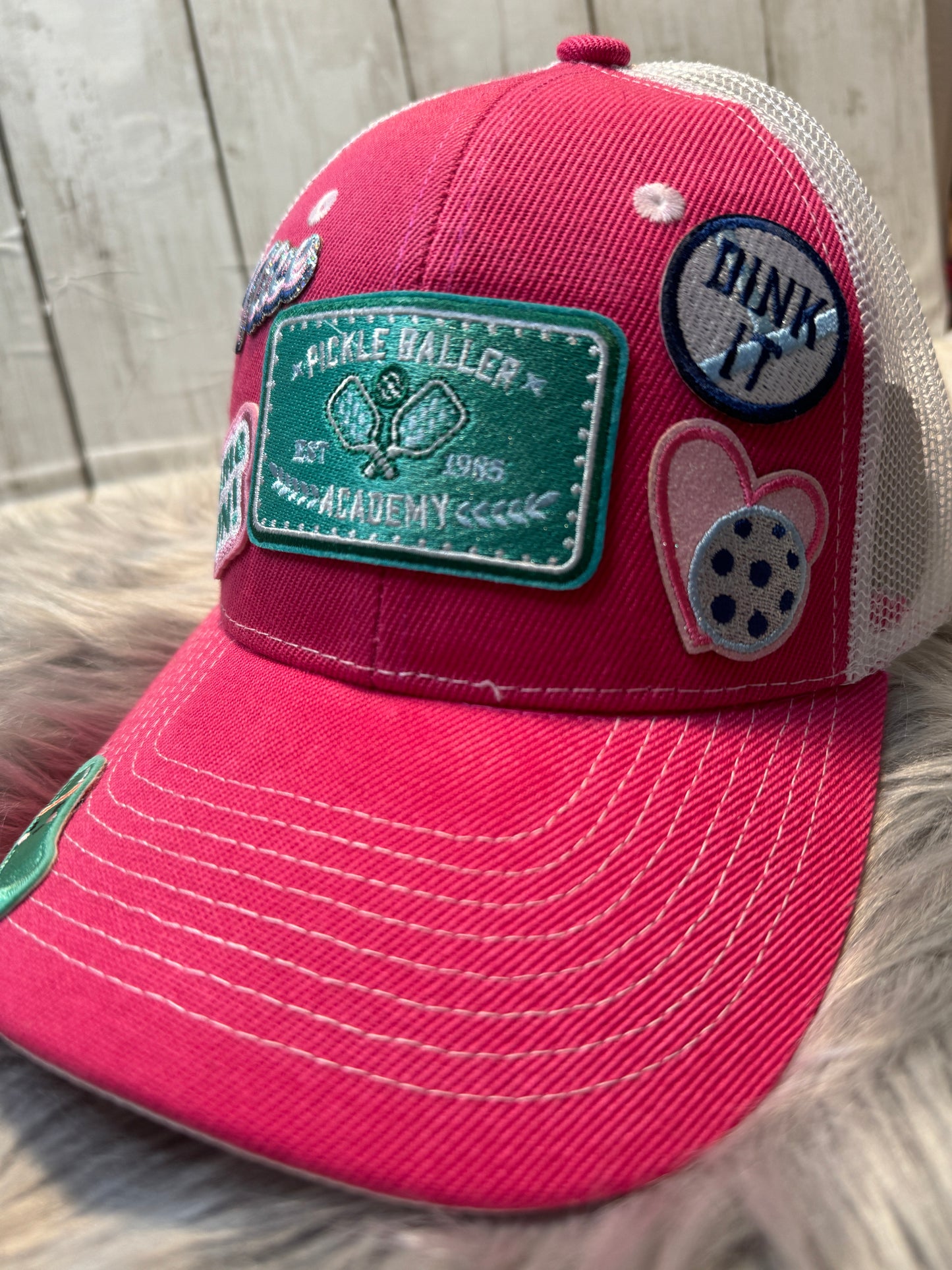 Pickle Ball Trucker Hat
