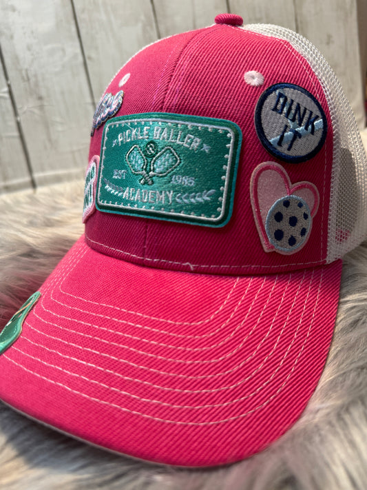 Pickle Ball Trucker Hat