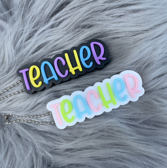 Teacher Tab Opener Keychain