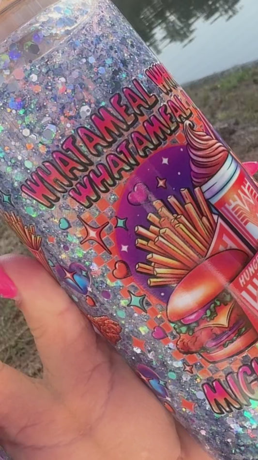 Burger Joint Snow Globe