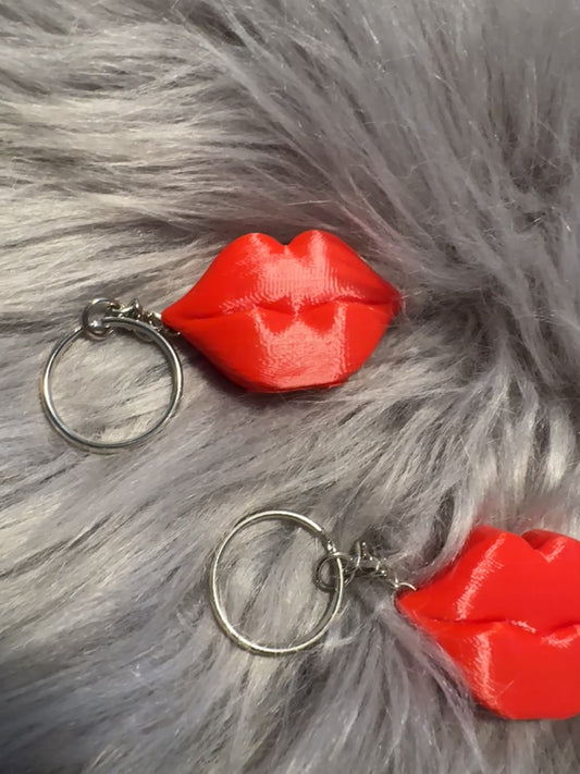 Pucker Up Tab Opener Keychain