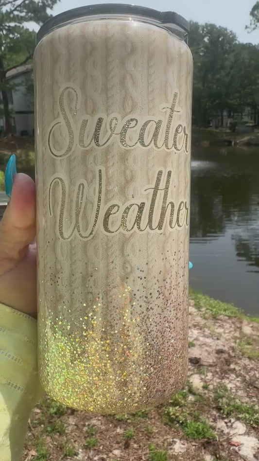Sweater Weather Tumbler