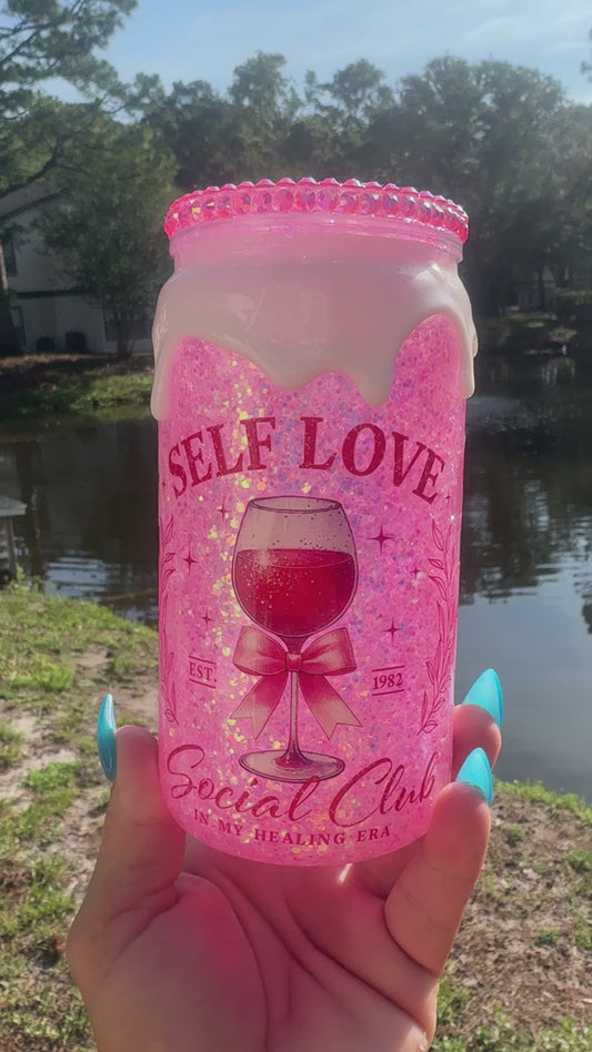 Self Love Club Snow Globe